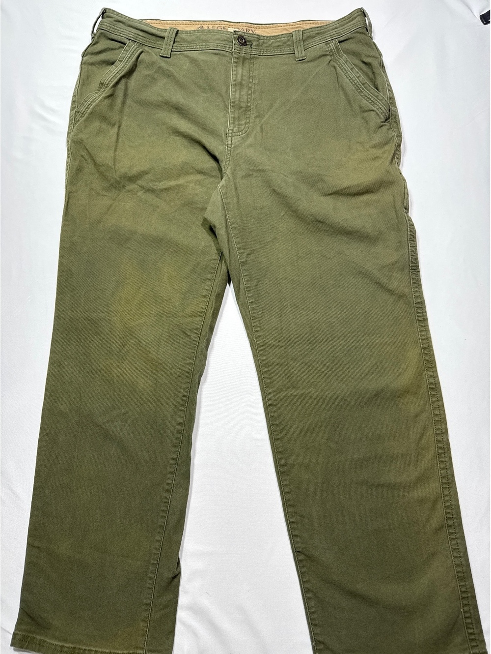 Legendary Outfitters Olive Green Casual Pants 38x30 - Comfort Meets Legendary!